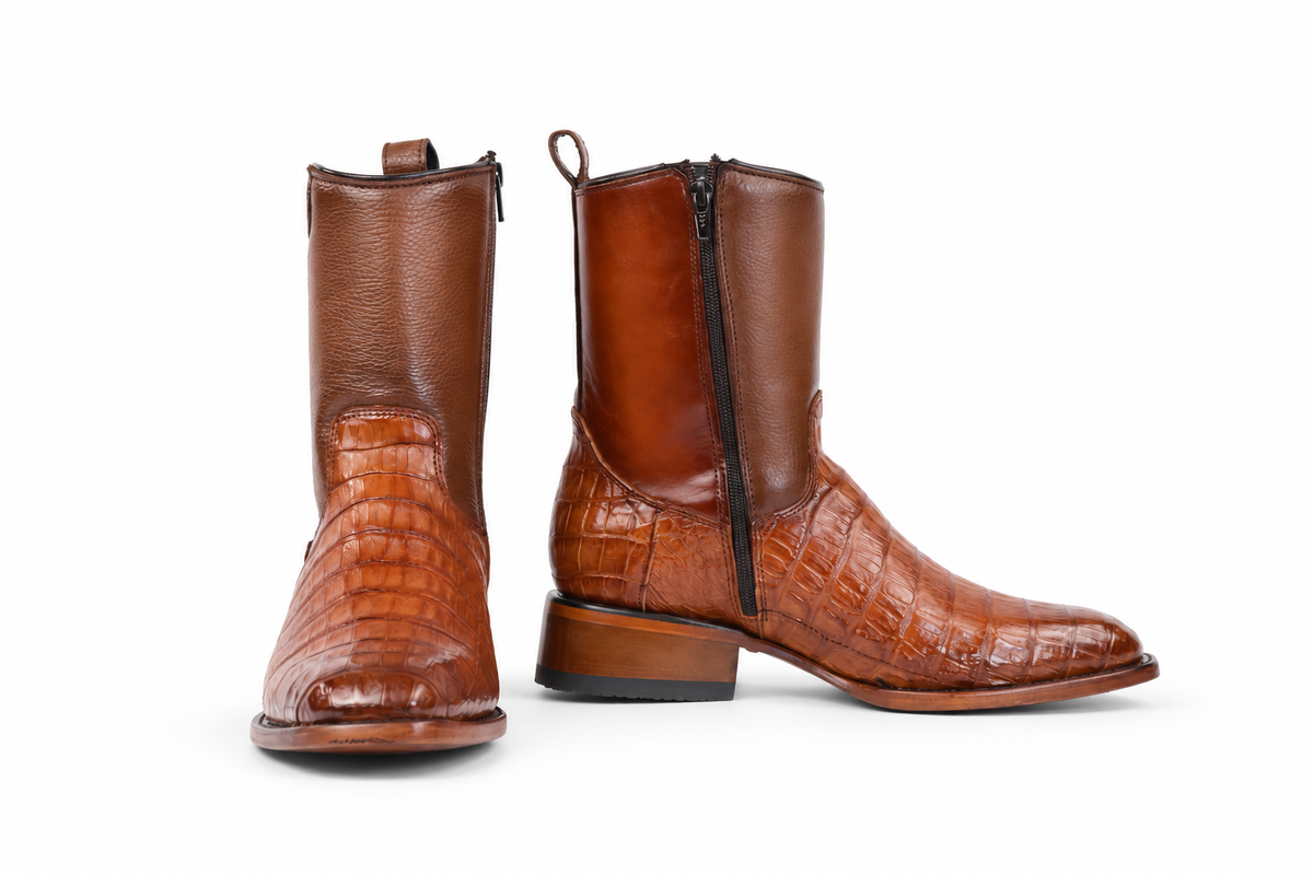 The Uvalde Caiman Zip Roper - Honey