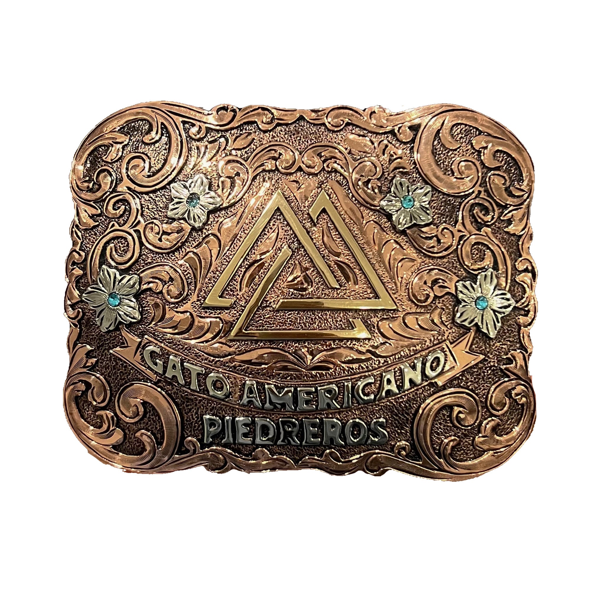 GATO AMERICANO BUCKLE — side view
